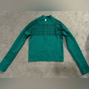 DSG Green Half-Zip Knit Pullover